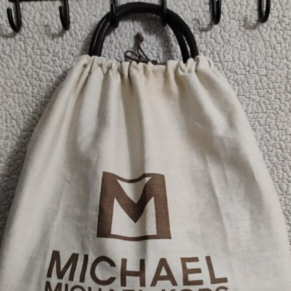 Michael Kors Hudson Large Suede Leather Tote Bag Walnut Brown NWT - Picture 16 of 16